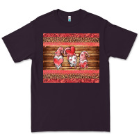 Plum valentines day gnomes leopard Premium Tee - Jasminsmagicworld