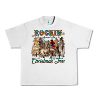 Lunar Rock rockin around the christmas tree Urban Heavy Tee - CowGirlArtShop