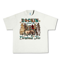 Pistachio rockin around the christmas tree Urban Heavy Tee - CowGirlArtShop