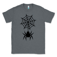 Charcoal Heather spider t  shirt spider with web 17971797 Classic Tee - trangStudio