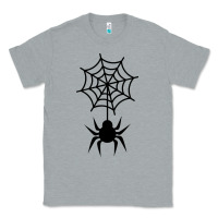 Heather Grey spider t  shirt spider with web 17971797 Classic Tee - trangStudio