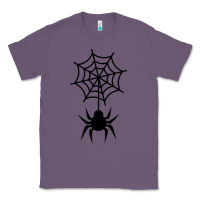 Lavender spider t  shirt spider with web 17971797 Classic Tee - trangStudio