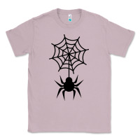 Lilac spider t  shirt spider with web 17971797 Classic Tee - trangStudio