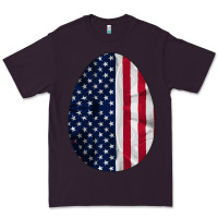 Plum AMERICAN FLAG Premium Tee - Bettercallsaul