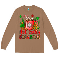 Toasted Coconut hot cocoa season Long Sleeve Tee - OliviaCreatesArt