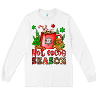 White hot cocoa season Long Sleeve Tee - OliviaCreatesArt