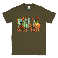 Army Green Fall sweet Fall Classic Tee - NancyCooperArtShop