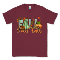 Burgundy Fall sweet Fall Classic Tee - NancyCooperArtShop