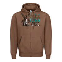 Chestnut just a small town girl Zipper Hoodie - SublimationCraftShop