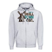 Heather Grey just a small town girl Zipper Hoodie - SublimationCraftShop