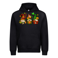 Black fall gnomes with pumpkin pie Urban Hoodie - AdoDesignShop