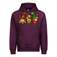 Mauve Wine fall gnomes with pumpkin pie Urban Hoodie - AdoDesignShop