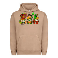 Pigment Burro fall gnomes with pumpkin pie Urban Hoodie - AdoDesignShop