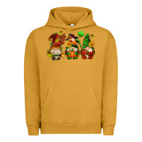 Pigment Peanut Butter fall gnomes with pumpkin pie Urban Hoodie - AdoDesignShop