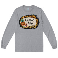 Heather Grey Blessed Gigi Long Sleeve Tee - Jasminsmagicworld