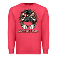 Cardinal baseballmom messy bun Premium Sweatshirt - BarkalooDesign