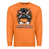 Carrot baseballmom messy bun Premium Sweatshirt - BarkalooDesign
