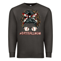 Smoke baseballmom messy bun Premium Sweatshirt - BarkalooDesign