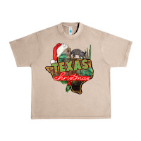 French Oak texas christmas Urban Heavy Tee - CowGirlArtShop