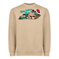 Merry Christmas Y'all Kentucky Heavyweight Sweatshirt | Teevron