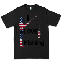 Black I love fishing Premium Tee - Bettercallsaul