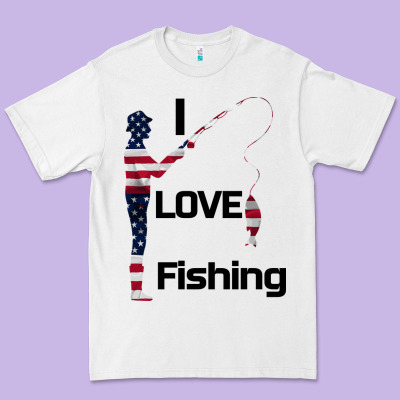 I Love Fishing Premium Tee Designed By Bettercallsaul