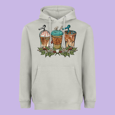 Western Coffees Heavyweight Hoodie Designed By Barkaloodesign