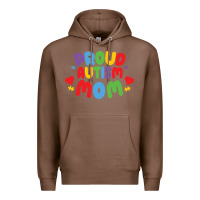 Chestnut LIL Autism Mom Premium Hoodie - CowhideDigitalArt