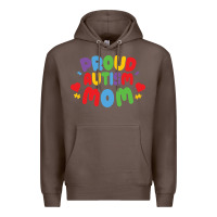 Coffee LIL Autism Mom Premium Hoodie - CowhideDigitalArt