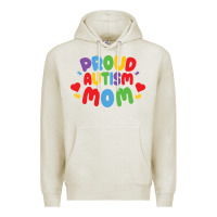 Oatmeal Heather LIL Autism Mom Premium Hoodie - CowhideDigitalArt