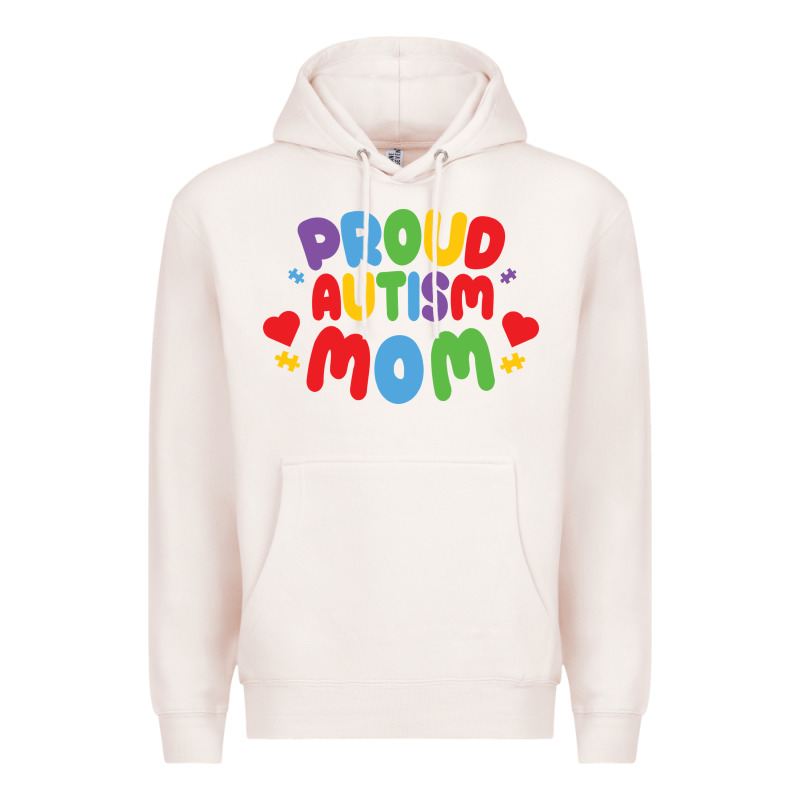 Lil Autism Mom Premium Hoodie by CowhideDigitalArt | Teevron