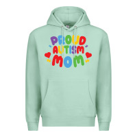 Seafoam LIL Autism Mom Premium Hoodie - CowhideDigitalArt