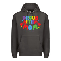 Smoke LIL Autism Mom Premium Hoodie - CowhideDigitalArt