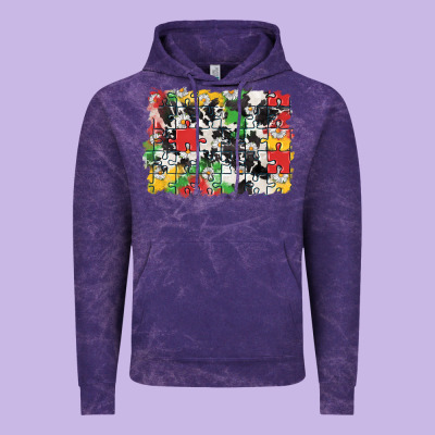 Autism Background Vintage Hoodie Designed By Cowgirlartshop