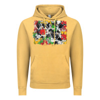Vintage Mustard Autism background Vintage Hoodie - CowGirlArtShop