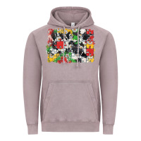 Vintage Zinc Autism background Vintage Hoodie - CowGirlArtShop