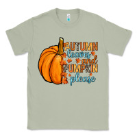 Matcha Autumn leaves and pumpkin please Classic Tee - RanaPortraitStore