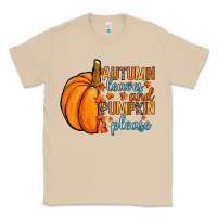 Mushroom Autumn leaves and pumpkin please Classic Tee - RanaPortraitStore