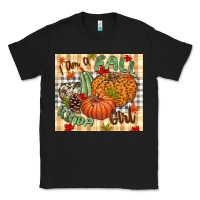Black I am a Fall kinda girl pumpkin Fall Classic Tee - NancyCooperArtShop