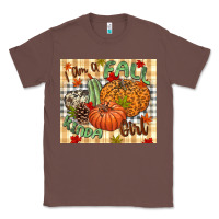Chestnut I am a Fall kinda girl pumpkin Fall Classic Tee - NancyCooperArtShop