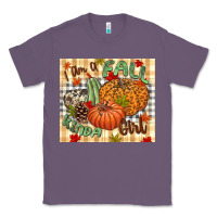 Lavender I am a Fall kinda girl pumpkin Fall Classic Tee - NancyCooperArtShop