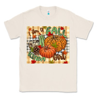 Natural I am a Fall kinda girl pumpkin Fall Classic Tee - NancyCooperArtShop