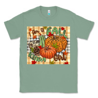 Sage I am a Fall kinda girl pumpkin Fall Classic Tee - NancyCooperArtShop