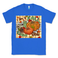 True Royal I am a Fall kinda girl pumpkin Fall Classic Tee - NancyCooperArtShop