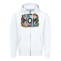 White wife mom boss Zipper Hoodie - SublimationCraftShop