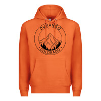 Carrot Durango Mountain City - Colorado State Souvenir Gift Premium Hoodie - trangStudio