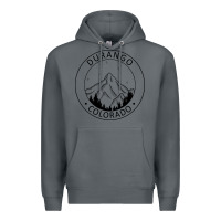 Rock Durango Mountain City - Colorado State Souvenir Gift Premium Hoodie - trangStudio