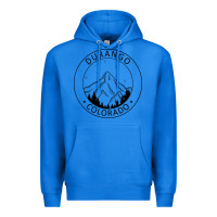 True Royal Durango Mountain City - Colorado State Souvenir Gift Premium Hoodie - trangStudio