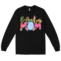 Black Easter Day Bunny mom Long Sleeve Tee - OliviaCreatesArt