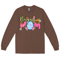 Chestnut Easter Day Bunny mom Long Sleeve Tee - OliviaCreatesArt